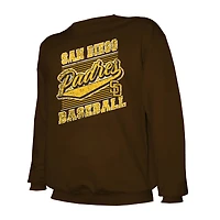 Stitches San Diego Padres Lightweight Crew Sweatshirt