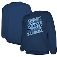 Stitches Tampa Bay Rays Pullover Sweatshirt