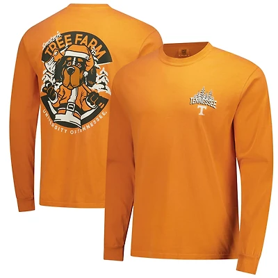 Tennessee Volunteers Tree Farm Comfort Colors Long-Sleeve T-Shirt