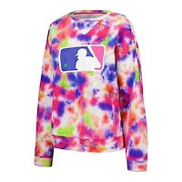 Terez MLB Batterman Tie-Dye Pullover Sweatshirt