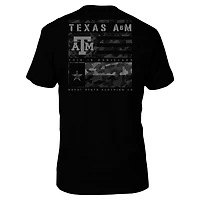 Texas AM Aggies Camo Flag Panel T-Shirt