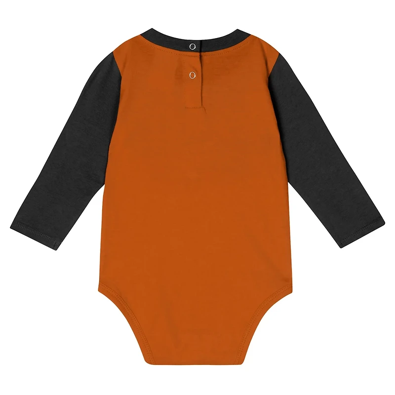 Texas Longhorns Double Up Long Sleeve Bodysuit Pant Set