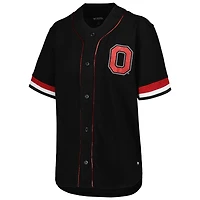 The Wild Collective Ohio State Buckeyes Button-Up Baseball Shirt