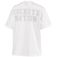 The Wild Collective Ohio State Buckeyes Camo Boxy Graphic T-Shirt