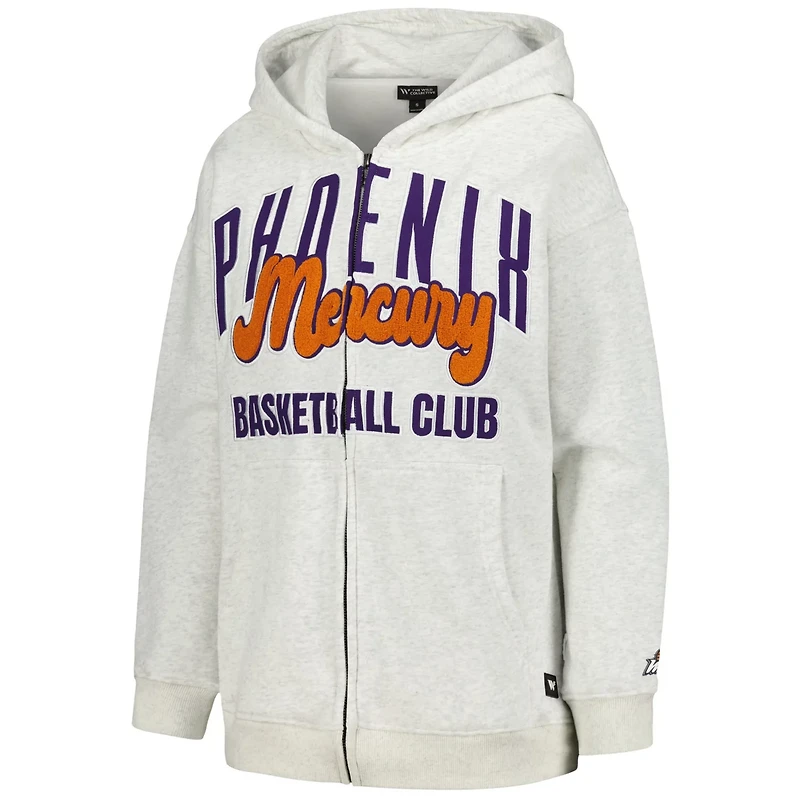 The Wild Collective Phoenix Mercury Washed Full-Zip Hoodie