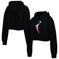The Wild Collective WNBA Logowoman Cropped Pullover Hoodie