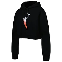 The Wild Collective WNBA Logowoman Cropped Pullover Hoodie