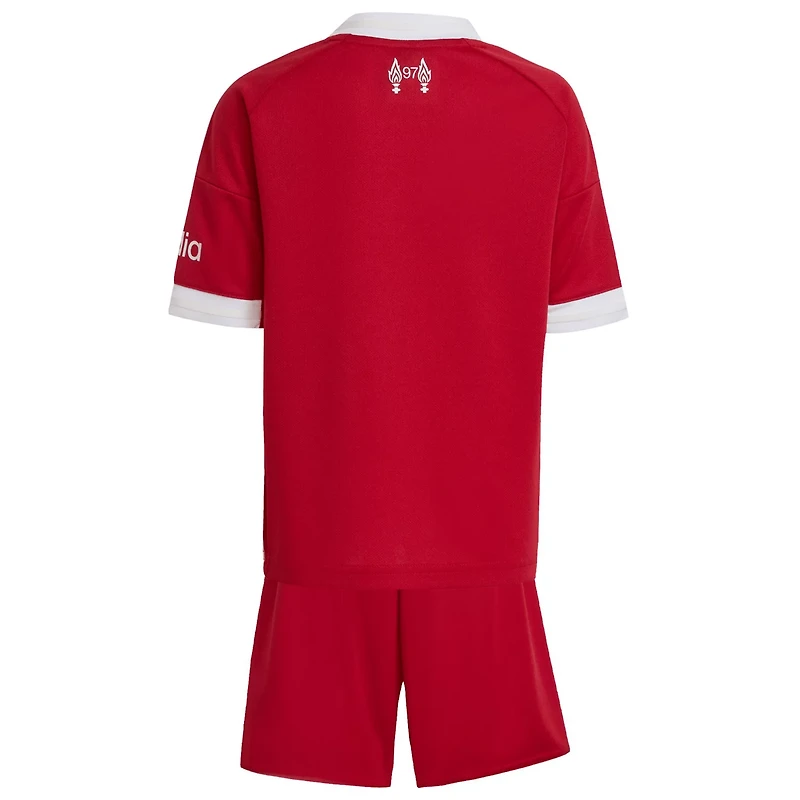 Toddler adidas Liverpool 2025 26 Home Mini Kit