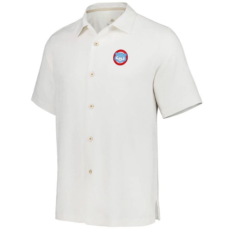 Tommy Bahama Chicago Cubs Sport Tropic Isles Camp Button-Up Shirt