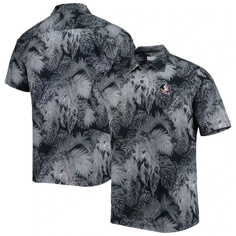 Tommy Bahama Florida State Seminoles Coast Luminescent Fronds IslandZone Button-Up Camp Shirt