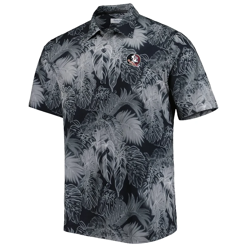 Tommy Bahama Florida State Seminoles Coast Luminescent Fronds IslandZone Button-Up Camp Shirt