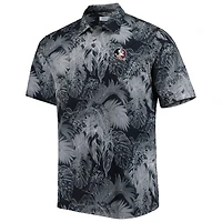 Tommy Bahama Florida State Seminoles Coast Luminescent Fronds IslandZone Button-Up Camp Shirt