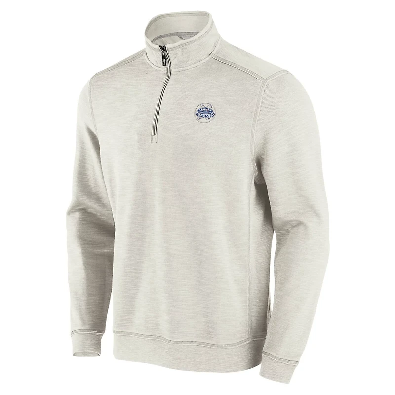 Tommy Bahama Houston Astros Sport Tobago Bay Tri-Blend Half-Zip Sweatshirt
