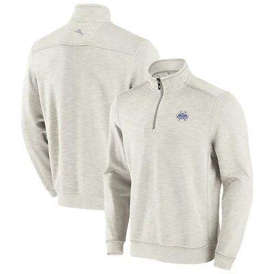 Tommy Bahama Houston Astros Sport Tobago Bay Tri-Blend Half-Zip Sweatshirt