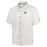 Tommy Bahama Kentucky Wildcats Coconut Matchup Camp Button-Up Shirt