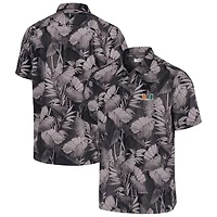 Tommy Bahama Miami Hurricanes Coast Nuevo Fronds Button-Up Shirt