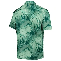 Tommy Bahama Michigan State Spartans Big  Tall Coast Luminescent Fronds IslandZone Button-Up Camp Shirt