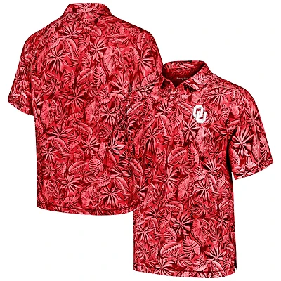 Tommy Bahama Oklahoma Sooners Tropical Score IslandZone Polo