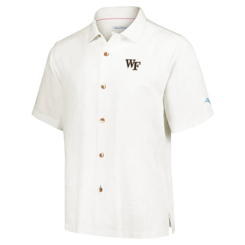 Tommy Bahama Wake Forest Demon Deacons Castaway Game Camp Button-Up Shirt