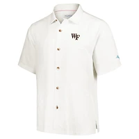 Tommy Bahama Wake Forest Demon Deacons Castaway Game Camp Button-Up Shirt