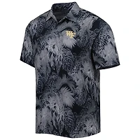 Tommy Bahama Wake Forest Demon Deacons Coast Luminescent Frond IslandZone Button-Up Camp Shirt