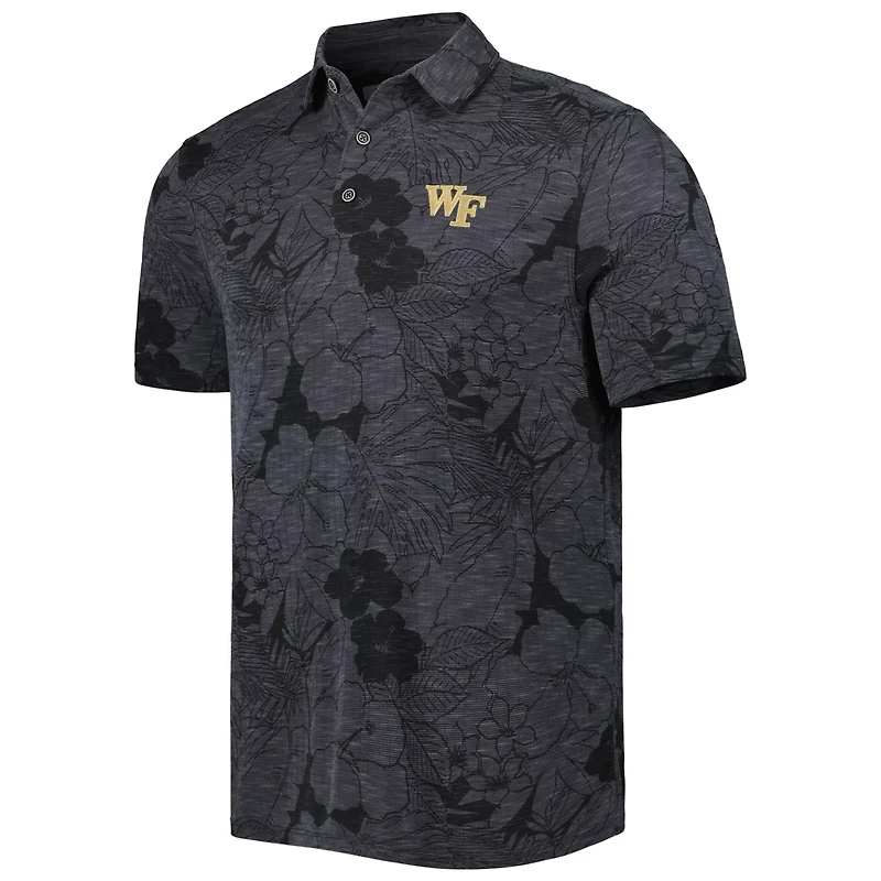 Tommy Bahama Wake Forest Demon Deacons Miramar Blooms Polo