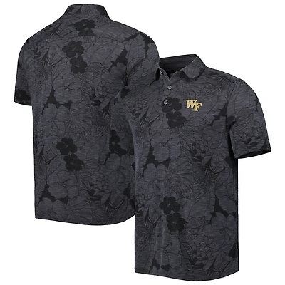 Tommy Bahama Wake Forest Demon Deacons Miramar Blooms Polo