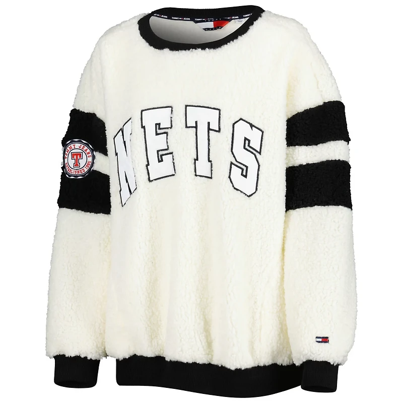 Tommy Jeans / Brooklyn Nets Mindy Sherpa Pullover Sweatshirt