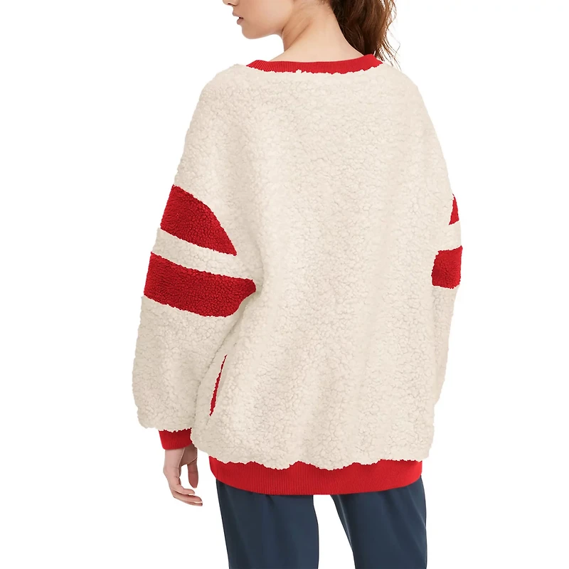 Tommy Jeans / Chicago Bulls Mindy Sherpa Pullover Sweatshirt