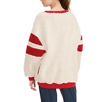 Tommy Jeans / Chicago Bulls Mindy Sherpa Pullover Sweatshirt