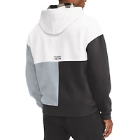 Tommy Jeans /Black San Antonio Spurs Andrew Split Pullover Hoodie
