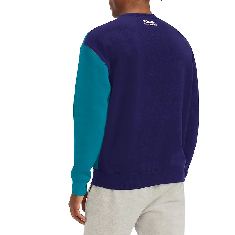 Tommy Jeans /Teal Charlotte Hornets Keith Split Pullover Sweatshirt