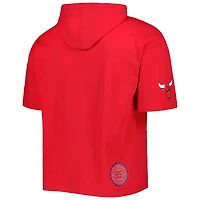 Tommy Jeans /White Chicago Bulls Matthew 2-In-1 T-Shirt  Hoodie Combo Set