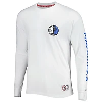 Tommy Jeans /White Dallas Mavericks Matthew 2-In-1 T-Shirt  Hoodie Combo Set