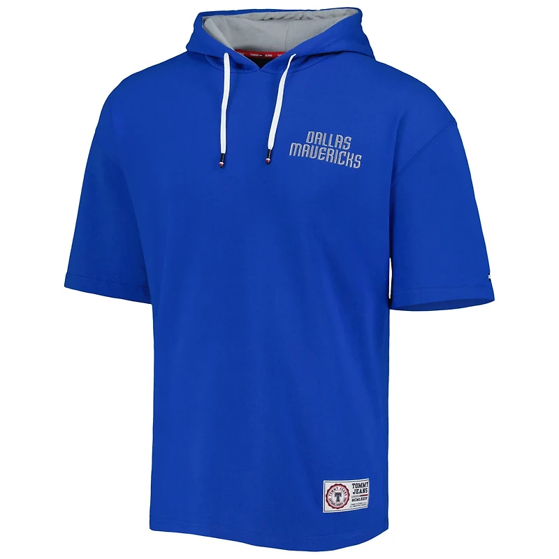 Tommy Jeans /White Dallas Mavericks Matthew 2-In-1 T-Shirt  Hoodie Combo Set