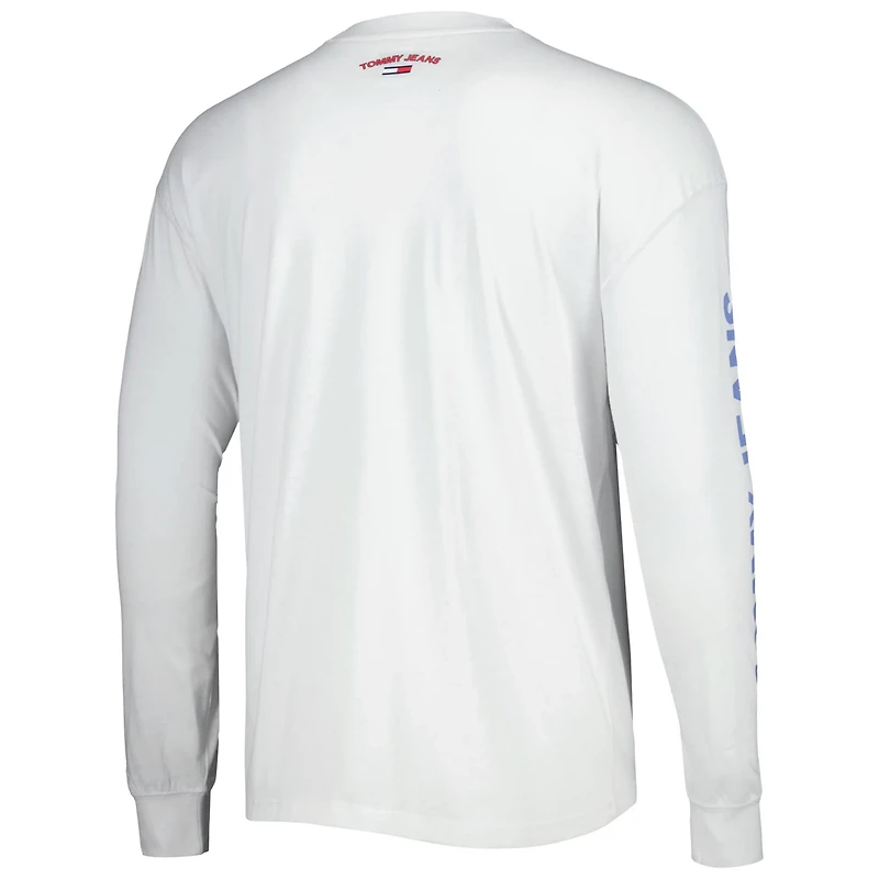 Tommy Jeans /White Memphis Grizzlies Matthew 2-In-1 T-Shirt  Hoodie Combo Set