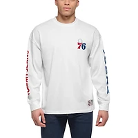 Tommy Jeans /White Philadelphia 76ers Matthew 2-In-1 T-Shirt  Hoodie Combo Set