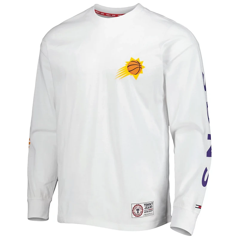 Tommy Jeans /White Phoenix Suns Matthew 2 1 T-Shirt  Hoodie Combo Set