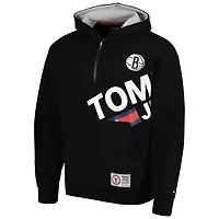 Tommy Jeans Brooklyn Nets Bernard Half-Zip Hoodie