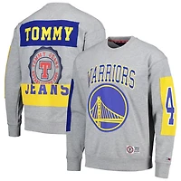 Tommy Jeans Golden State Warriors Hayes Crew Neck Pullover Sweatshirt
