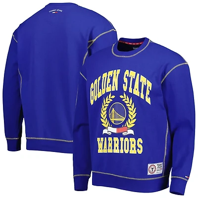 Tommy Jeans Golden State Warriors Peter French Terry Pullover Crew Sweatshirt