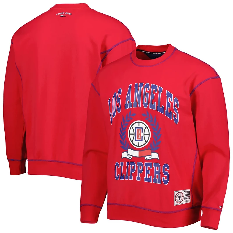 Tommy Jeans LA Clippers Peter French Terry Pullover Crew Sweatshirt