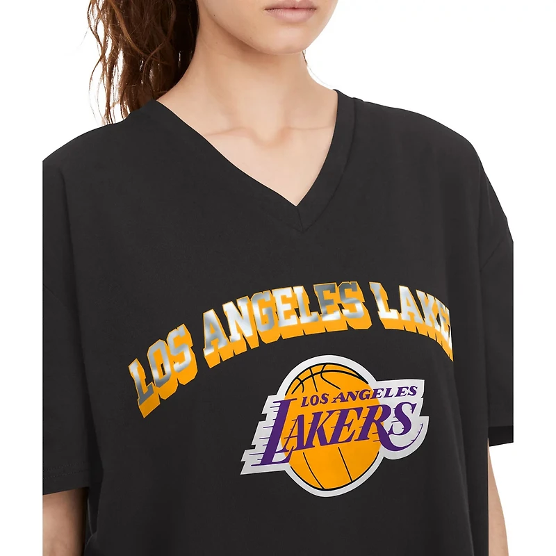 Tommy Jeans Los Angeles Lakers Ashley V-Neck T-Shirt