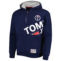 Tommy Jeans Washington Wizards Bernard Half-Zip Hoodie