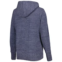 Touch Heather Houston Astros Training Camp Tri-Blend Lightweight Full-Zip Hoodie