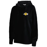 Touch Los Angeles Lakers End Line Velour Pullover Hoodie