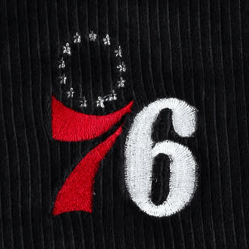 Touch Philadelphia 76ers End Line Velour Pullover Hoodie