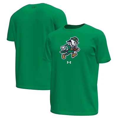 Under Armour Kelly Notre Dame Fighting Irish Sporting Leprechaun Tech Stretch T-Shirt