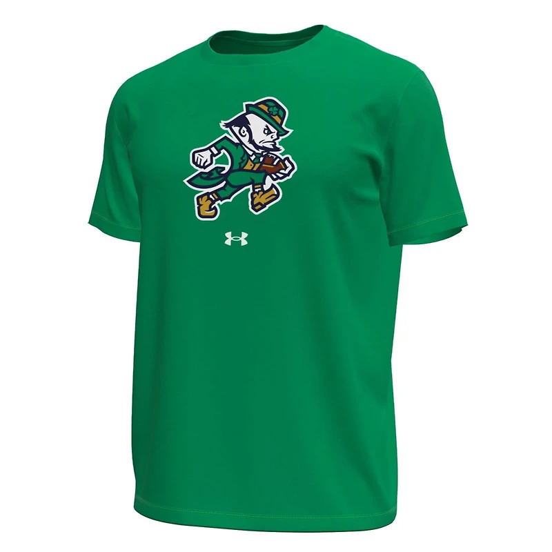 Under Armour Kelly Notre Dame Fighting Irish Sporting Leprechaun Tech Stretch T-Shirt