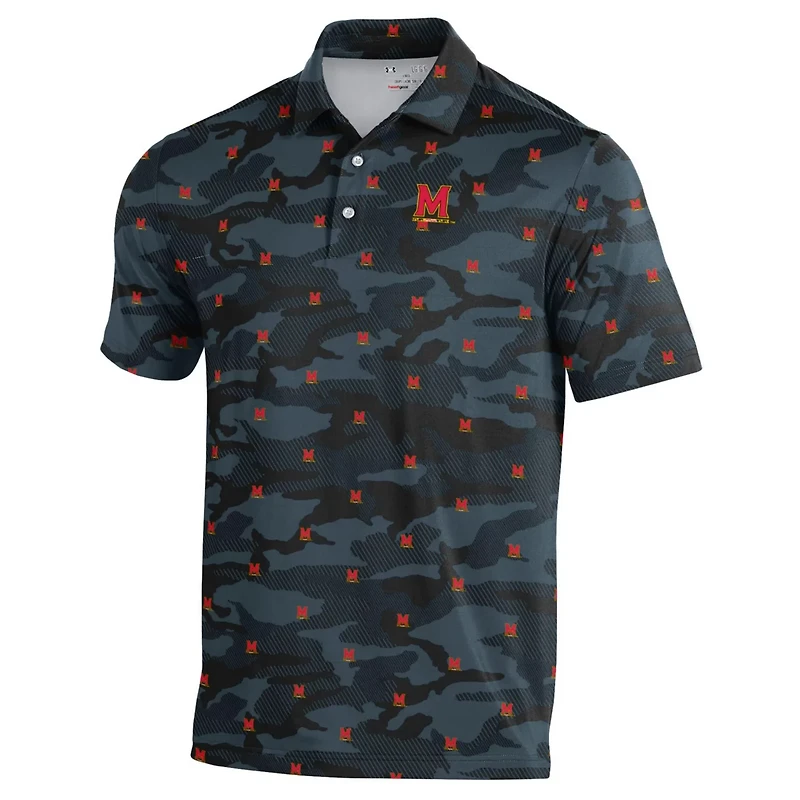 Under Armour Maryland Terrapins Gameday Armourfuse Polo